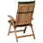 Madison Almofadão Cadeira Encosto Baixo Panama 105x50 cm Verde