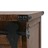 Armário de Arrumação Madeira de Abeto 64x33,5x75 cm Castanho