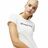 T-shirt Tommy Hilfiger Logo Chest Branco Mulher M