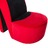 Cadeira Estilo Sapato de Salto Alto Veludo Vermelho