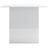Mesa de Jantar 180x90x76 cm Contraplacado Branco Brilhante