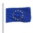 Bandeira da Europa 90x150 cm