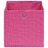 Caixas de arrumação 10 pcs 32x32x32 cm tecido rosa