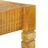 Estrutura de cama em madeira de mangueira maciça 160 cm