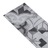 Tábuas de soalho PVC 5,26 m² 2 mm padrão cinzento
