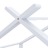 Estrutura de Cama para Crianças 80x160 cm Pinho Maciço Branco