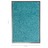 Tapete de porta lavável 40x60 cm azul ciano
