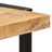 Mesa de bar 120x40x101 cm madeira de mangueira áspera