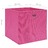 Caixas arrumação 10 pcs tecido-não-tecido 28x28x28 cm rosa