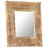 Espelho 50x50 cm Madeira de Mangueira Maciça