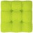 Almofadão para Sofá de Paletes 70x70x12 cm Verde Brilhante