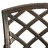 Cadeiras de Jardim 4 pcs Alumínio Fundido Bronze