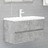 Conjunto Móveis Casa de Banho Contraplacado Cinzento Cimento