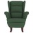 Cadeira de Baloiço C/ Pernas em Seringueira Veludo Verde-escuro