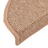 Tapete/carpete para Degraus 15 pcs 56x17x3 cm Castanho-claro