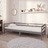 Sofá-cama com Colchão 90x200 cm Pinho Maciço Cinzento