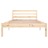 810420 Bed Frame Solid Wood Pine 100x200 cm