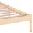 810440 Bed Frame Solid Wood Pine 160x200 cm