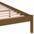 810443 Bed Frame Solid Wood Pine 160x200 cm Honey Brown