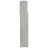 Armário de Cabeceira 220x19x103,5 cm Cinzento Cimento