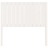 Cabeceira de Cama 105,5x4x100 cm Madeira de Pinho Maciça Branco