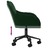 Cadeiras de Jantar Giratorias 2 pcs Veludo Verde-escuro