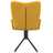Cadeiras de Jantar Giratórias 2 pcs Veludo Amarelo