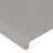 Cabeceira de Cama Tecido 90x5x78/88 cm Cinzento-claro