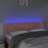 Cabeceira de Cama C/ Luzes LED Veludo 144x5x78/88 cm Rosa