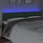 Cabeceira de Cama C/luzes LED Veludo 200x7x78/88cm Verde-escuro