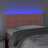 Cabeceira de Cama C/ Luzes LED Veludo 80x5x78/88 cm Rosa