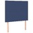 Cama com Molas/colchão 120x200 cm Tecido Azul