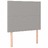 Cama com Molas/colchão 90x200 cm Tecido Cinza-claro