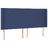Cama com Molas/colchão 160x200 cm Tecido Azul