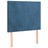 Cama com Molas/colchão 80x200 cm Veludo Azul-escuro