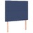 Cama Box Spring C/ Colchão e LED 90x190 cm Tecido Azul