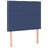 Cama Box Spring C/ Colchão e LED 90x200 cm Tecido Azul