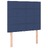 Cama Box Spring C/ Colchão e LED 120x200 cm Tecido Azul