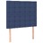 Cama com Molas/colchão 100x200 cm Tecido Azul