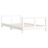 Estrutura de Cama Infantil 80x160 cm Pinho Maciço Branco