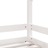 Estrutura de Cama Infantil 80x160 cm Pinho Maciço Branco