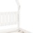 Estrutura de Cama Infantil 90x190 cm Pinho Maciço Branco