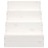Escada P/ Animais de Estimação 40x49x47 cm Pinho Maciço Branco