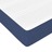 Cama com Molas/colchão 100x200 cm Tecido Azul