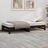 Sofá-cama de Puxar 2x(100x200) cm Madeira de Pinho Maciça Preto