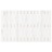 Cabeceira de Parede 95,5x3x60 cm Madeira de Pinho Maciça Branco