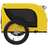 Reboque de Bicicleta P/ Cães Tecido Oxford/ferro Amarelo/preto