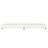 Estrutura Cama 140x190 cm Derivados de Madeira Branco Brilhante
