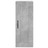 Armário de Parede 34,5x34x90 cm Derivados Madeira Cinza Cimento