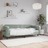 Sofá-cama 100x200 cm Veludo Cinzento-claro